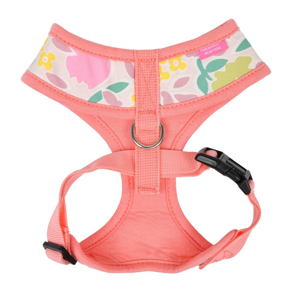 Pinkaholic Evanthe harness Indian Pink hondentuig > honden harnas > model A Small
