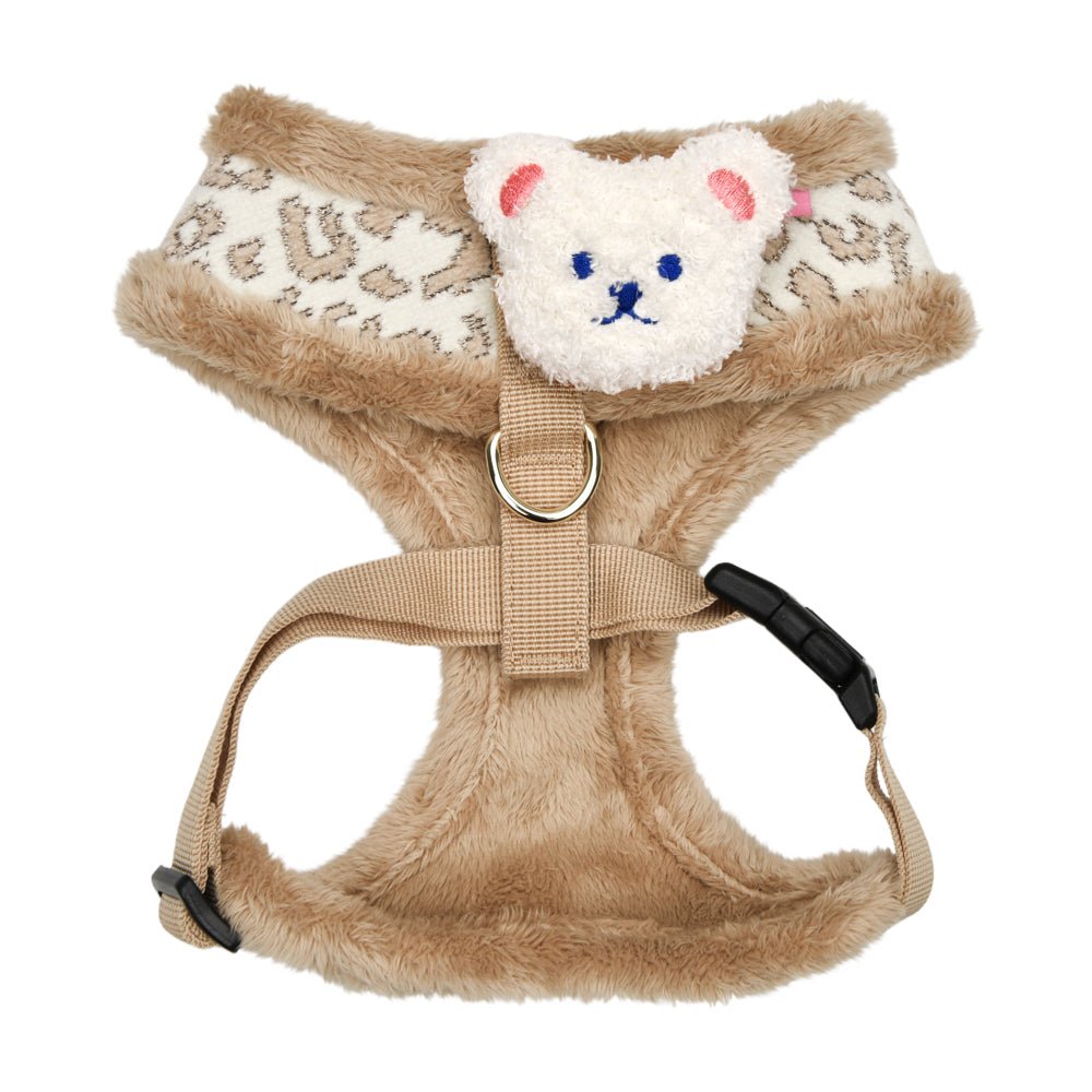 Pinkaholic Tailsy Harness A Beige hondentuig > honden harnas > model A Small