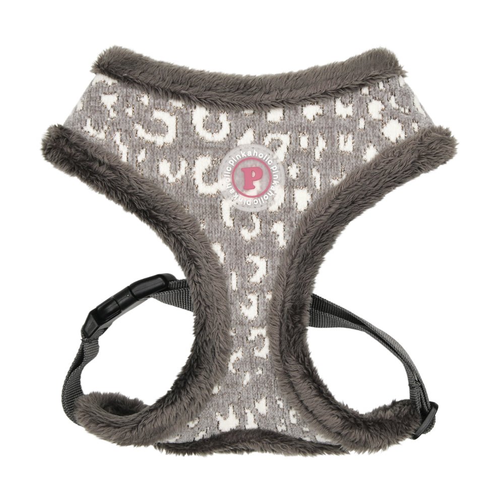Pinkaholic Tailsy Harness A Grey hondentuig > honden harnas > model A Small