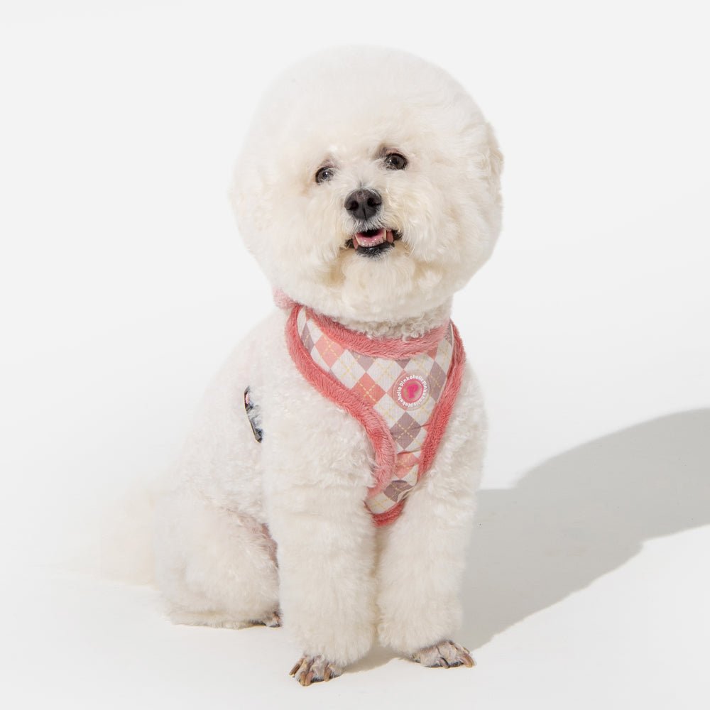 Pinkaholic Annika Harness A Indian Pink hondentuig > honden harnas > model A Small