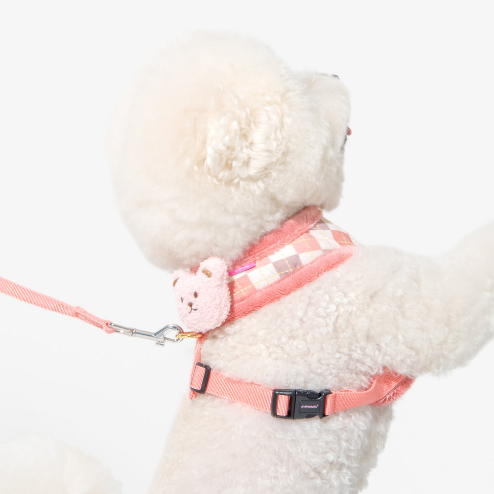Pinkaholic Annika Harness A Indian Pink - Premium hondentuig > honden harnas from Pinkaholic - Just €27.99! Shop now at Frenkiezdogshop