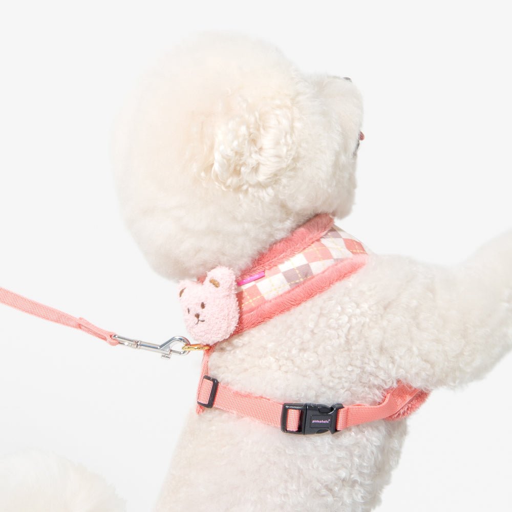 Pinkaholic Annika Harness A Indian Pink hondentuig > honden harnas > model A Small