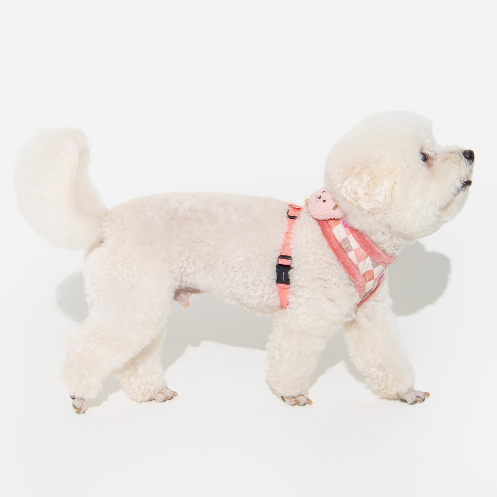 Pinkaholic Annika Harness A Indian Pink - Premium hondentuig > honden harnas from Pinkaholic - Just €27.99! Shop now at Frenkiezdogshop