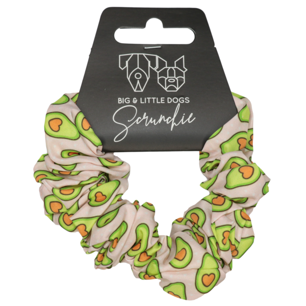 Big and Little Dogs Let's Avo Cuddle scrunchie - Premium Haarelastiek > haarasseccoire from Big and Little Dogs - Just €5! Shop now at Frenkiezdogshop