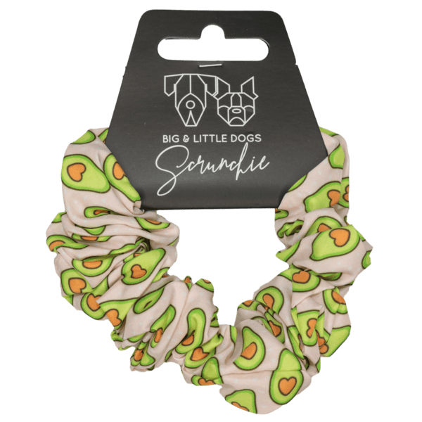 Big and Little Dogs Let's Avo Cuddle scrunchie Haarelastiek > haarasseccoire Standaard/One Size