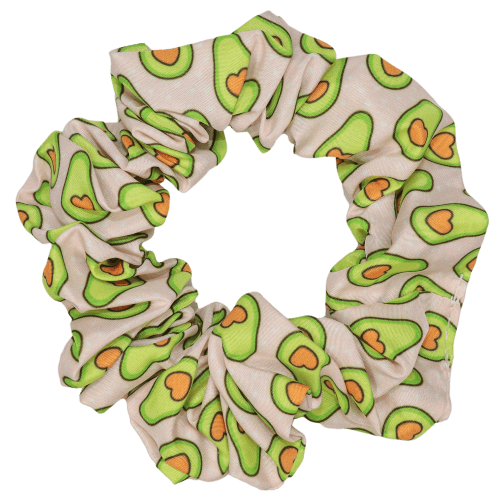 Big and Little Dogs Let's Avo Cuddle scrunchie Haarelastiek > haarasseccoire Standaard/One Size