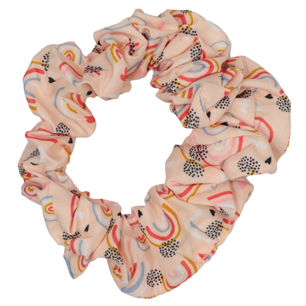 Big and Little Dogs Rainbow Dreams scrunchie - Premium Haarelastiek > haarasseccoire from Big and Little Dogs - Just €5! Shop now at Frenkiezdogshop