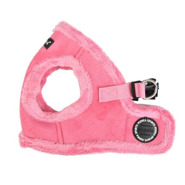 Puppia Terry Vest Harness model B Pink hondentuig > honden harnas > model B Small