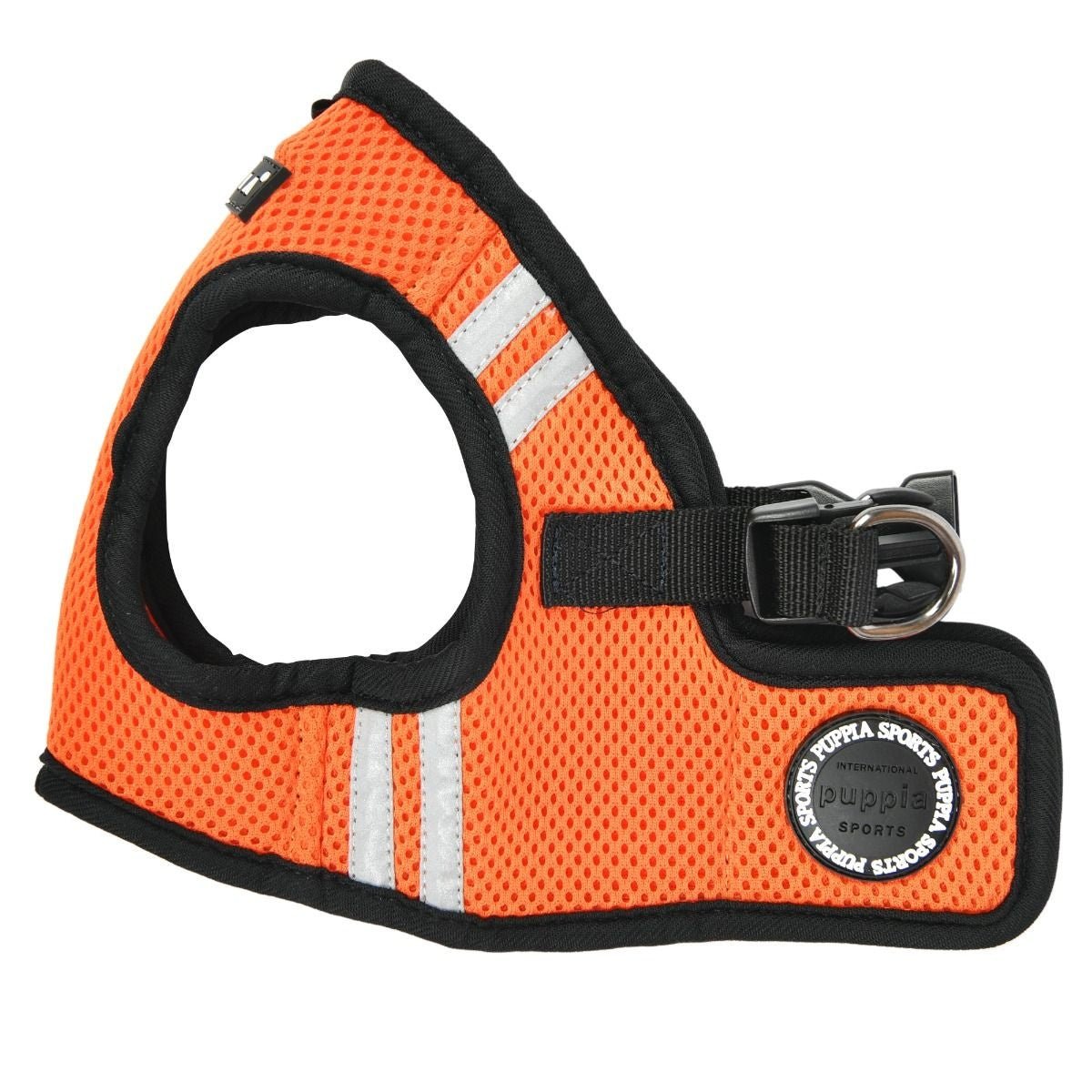 Puppia Soft Vest Harness PRO model B Orange hondentuig > honden harnas > model B Small