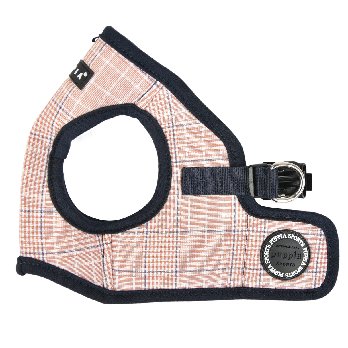 Puppia Blake Harness model B Navy - Premium hondentuig > honden harnas from Puppia - Just €20! Shop now at Frenkiezdogshop