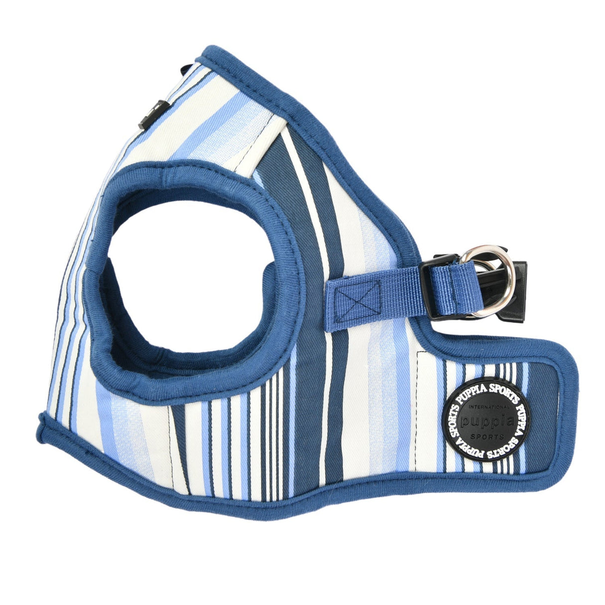 Puppia Caiden Harness model B Blue - Premium hondentuig > honden harnas from Puppia - Just €20! Shop now at Frenkiezdogshop