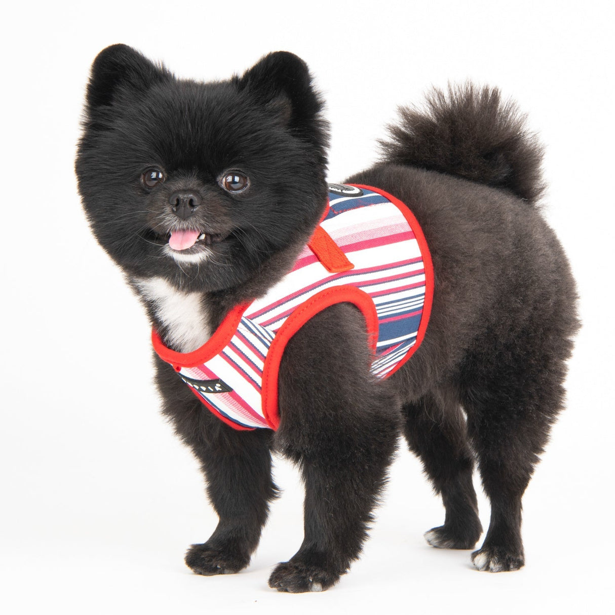 Puppia Caiden Harness model B Red - Premium hondentuig > honden harnas from Puppia - Just €20! Shop now at Frenkiezdogshop