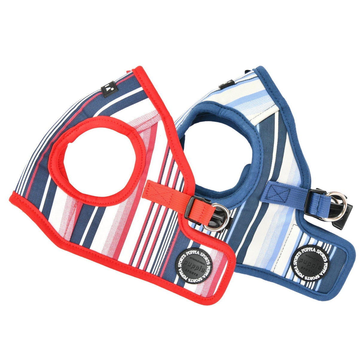 Puppia Caiden Harness model B Blue - Premium hondentuig > honden harnas from Puppia - Just €20! Shop now at Frenkiezdogshop