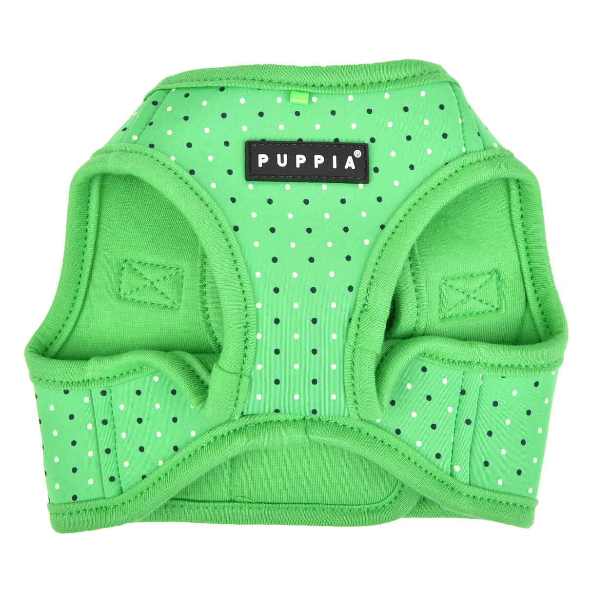 Puppia Bonnie Harness model B Green - Premium hondentuig > honden harnas from Puppia - Just €20! Shop now at Frenkiezdogshop