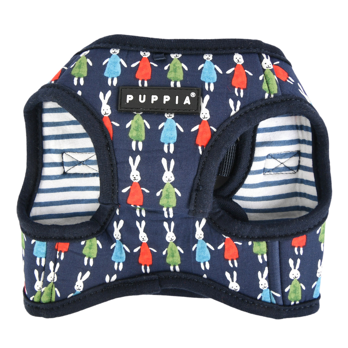 Puppia Mollie Harness model B Navy - Premium hondentuig > honden harnas from Puppia - Just €20! Shop now at Frenkiezdogshop