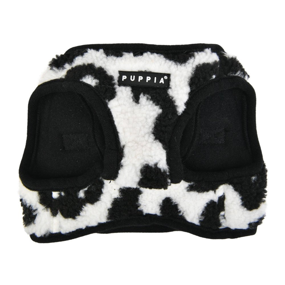 Puppia Vest Harness B Serval Black hondentuig > honden harnas > model B Small