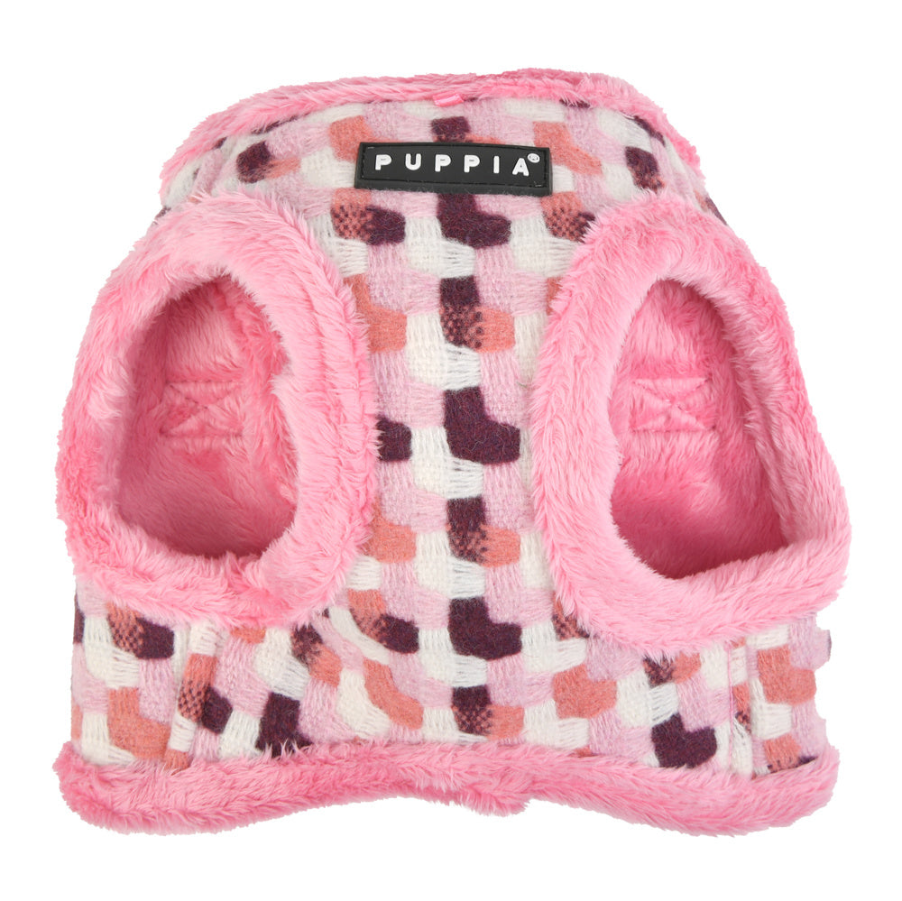 Puppia Vest Harness B Arden Pink - Premium hondentuig > honden harnas from Puppia - Just €20! Shop now at Frenkiezdogshop