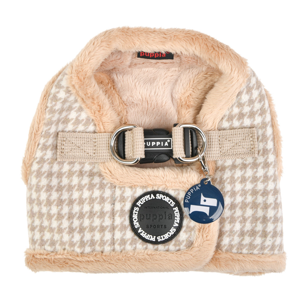 Puppia Vest Harness B Shepherd Beige - Premium hondentuig > honden harnas from Puppia - Just €25! Shop now at Frenkiezdogshop