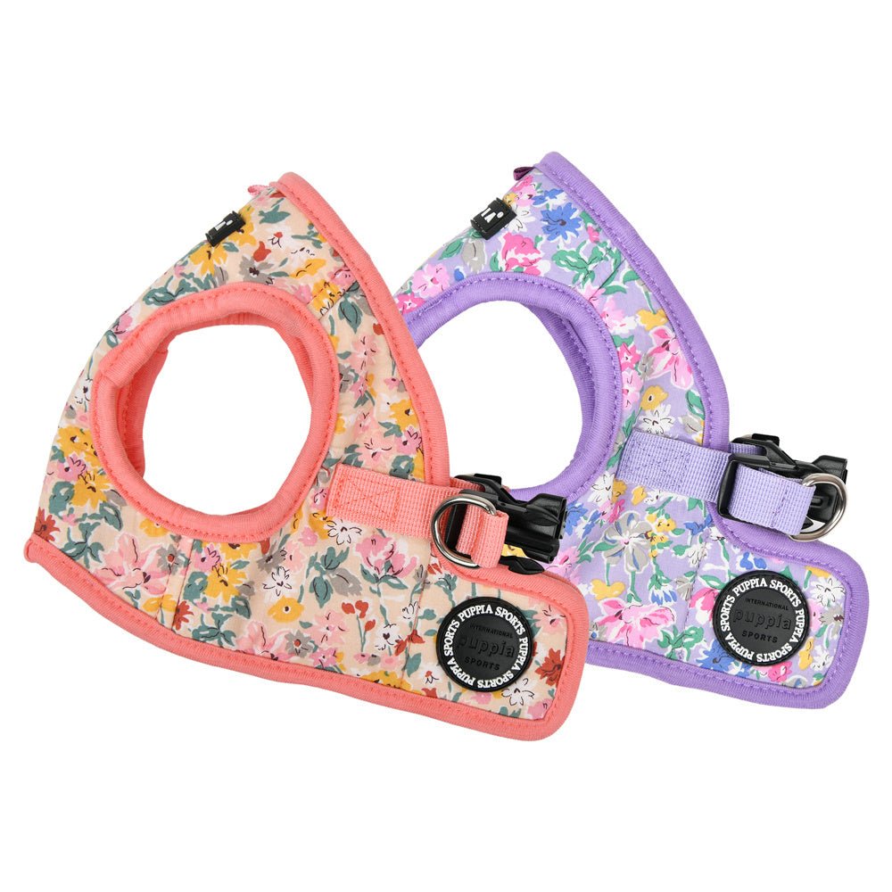Puppia Lita Vest Harness model B Indian Pink hondentuig > honden harnas > model B X - Small