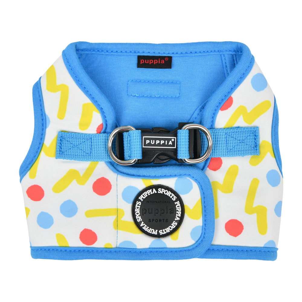 Puppia Fete Vest Harness model B Blue - Premium hondentuig > honden harnas from Puppia - Just €20! Shop now at Frenkiezdogshop