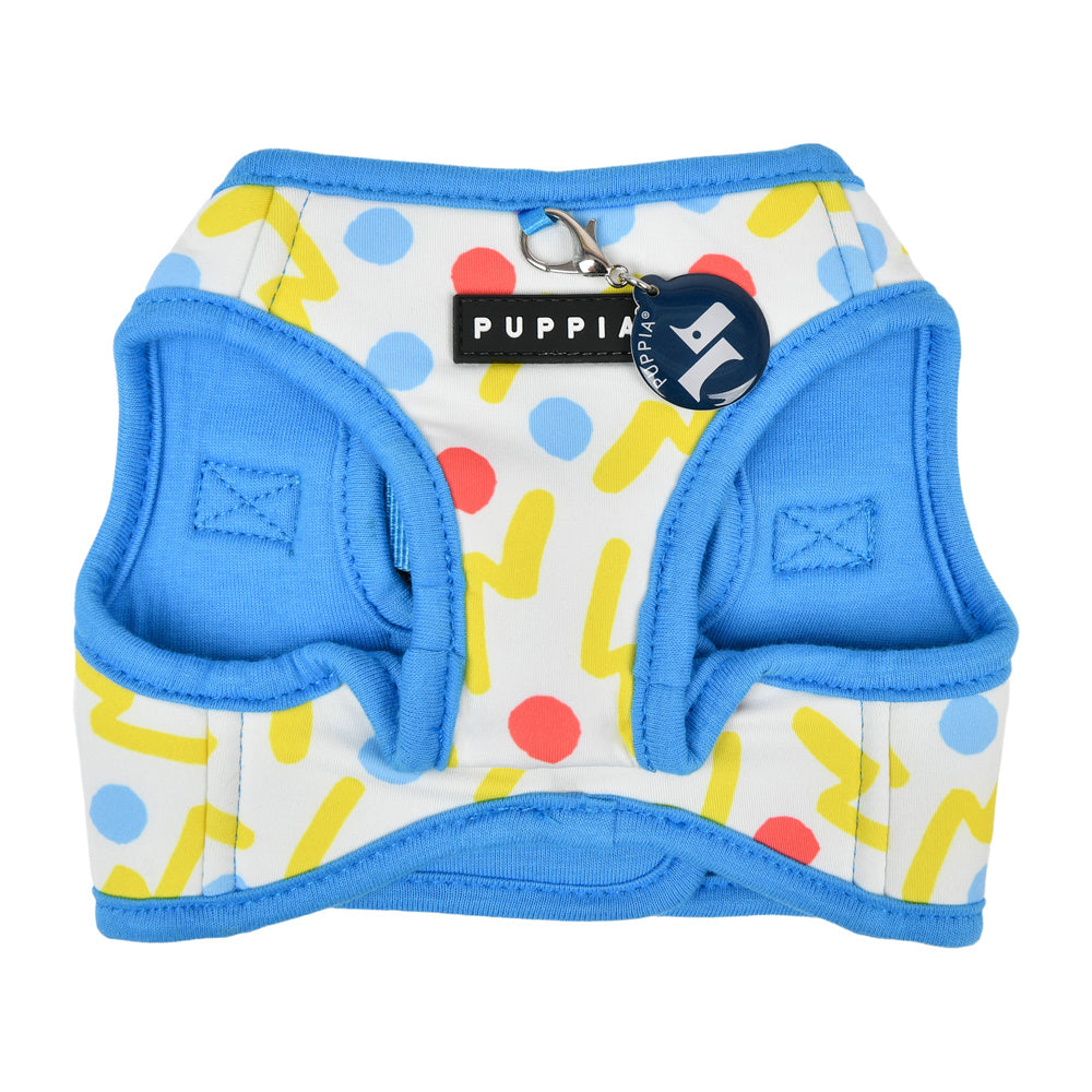 Puppia Fete Vest Harness model B Blue - Premium hondentuig > honden harnas from Puppia - Just €20! Shop now at Frenkiezdogshop