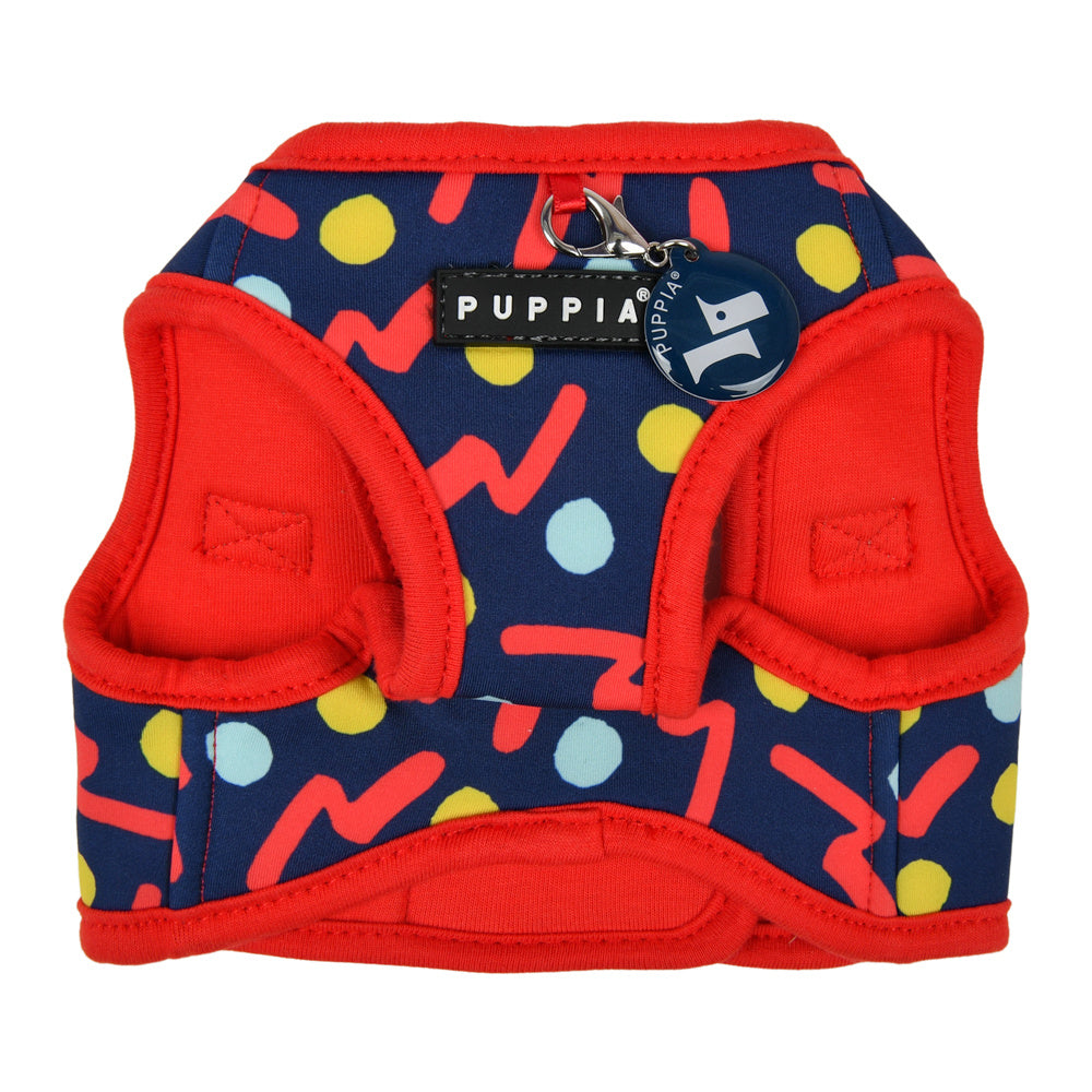 Puppia Fete Vest Harness model B Red - Premium hondentuig > honden harnas from Puppia - Just €20! Shop now at Frenkiezdogshop