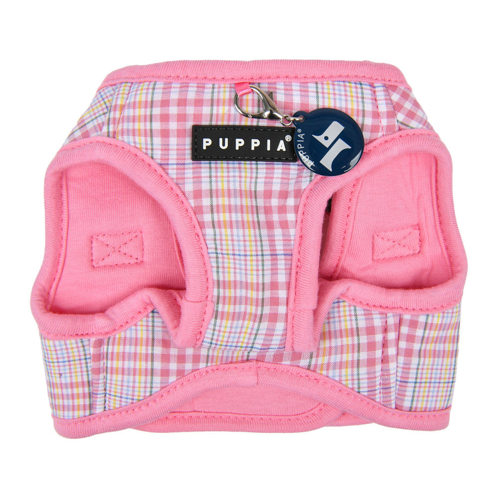 Puppia Luke Vest Harness model B Pink - Premium hondentuig > honden harnas from Puppia - Just €20! Shop now at Frenkiezdogshop