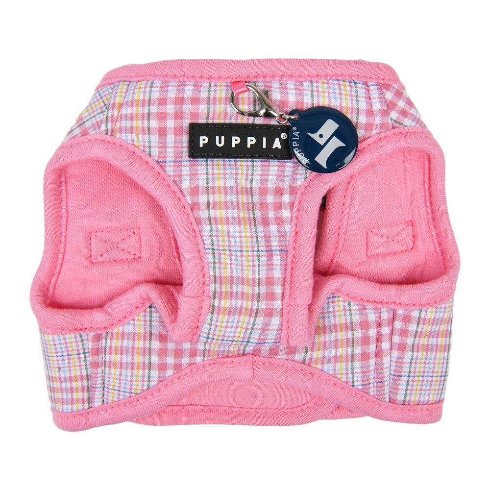 Puppia Luke Vest Harness model B Pink hondentuig > honden harnas > model B Small