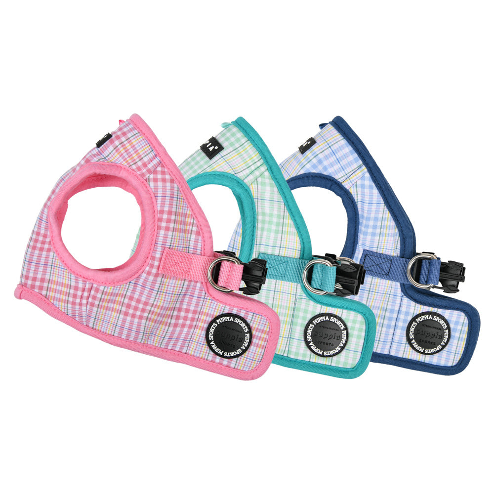 Puppia Luke Vest Harness model B Pink - Premium hondentuig > honden harnas from Puppia - Just €20! Shop now at Frenkiezdogshop