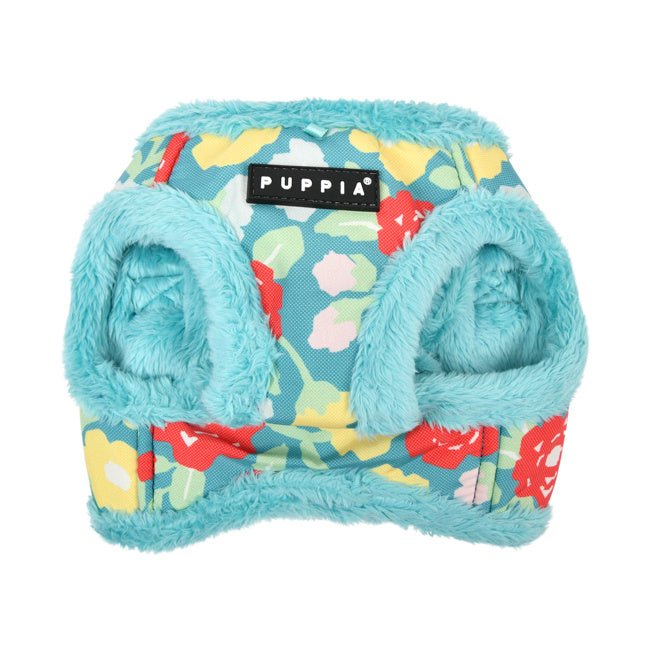 Puppia Alyssa Vest Harness model B Aqua hondentuig > honden harnas > model B Small