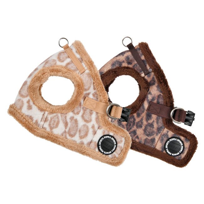 Puppia Kovo Vest Harness model B Beige hondentuig > honden harnas > model B Small