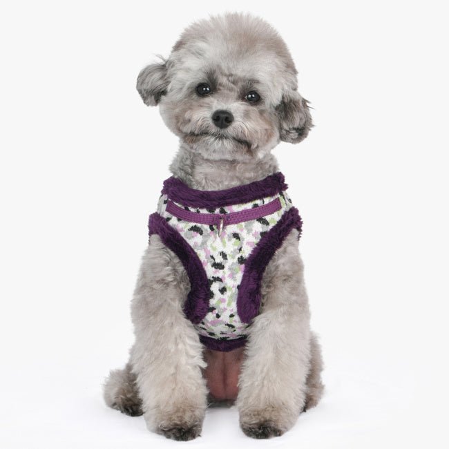 Puppia Huxley Vest Harness model B Purple hondentuig > honden harnas > model B Small