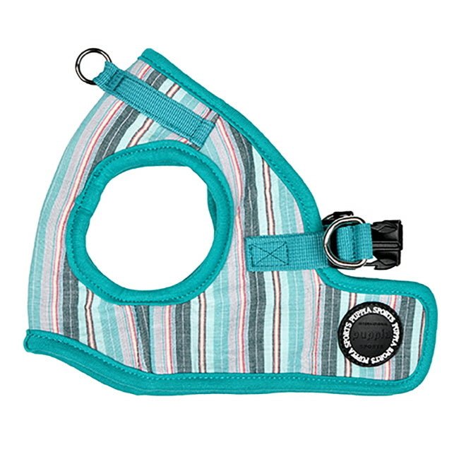 Puppia Theros Vest Harness model B Aqua hondentuig > honden harnas > model B Small