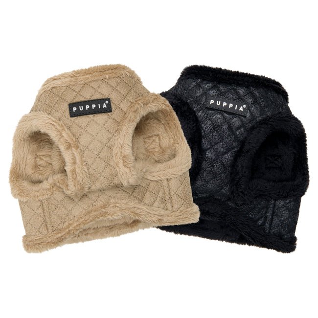 Puppia Douglas Vest Harness B Beige hondentuig > honden harnas > model B Small