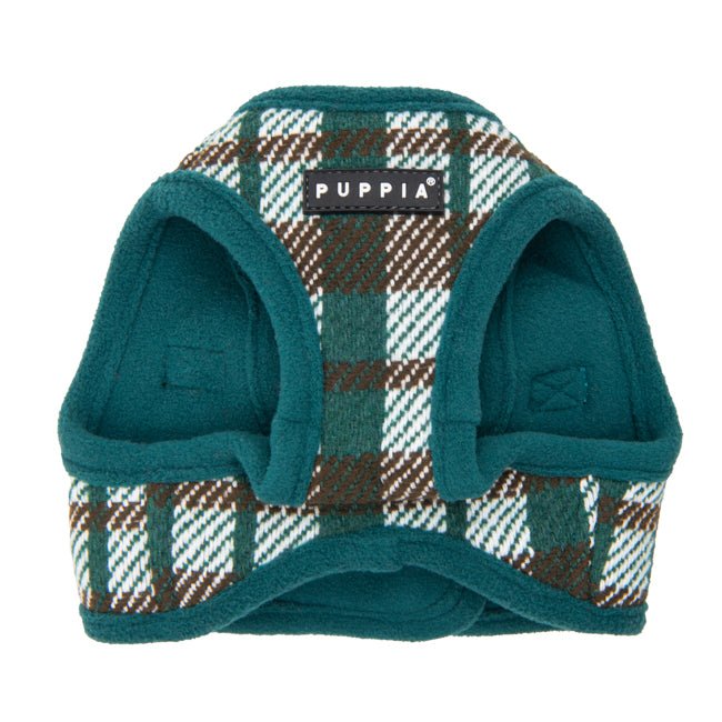 Puppia Festive Vest Harness B Green hondentuig > honden harnas > model B Small