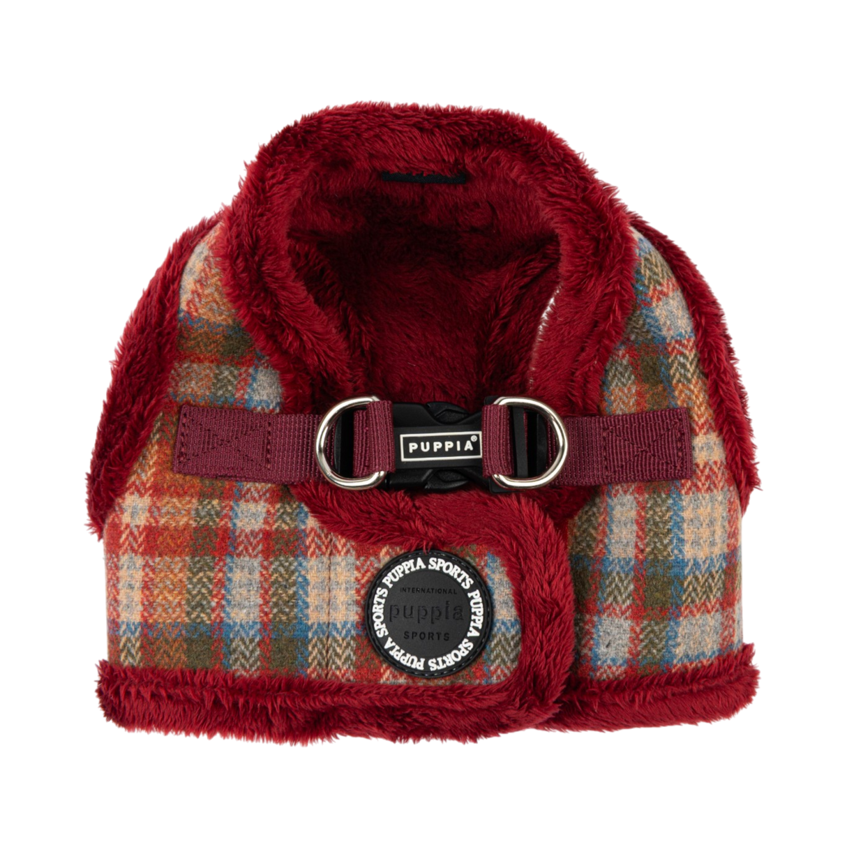 Puppia Adonissa Vest Harness Model B - Wine