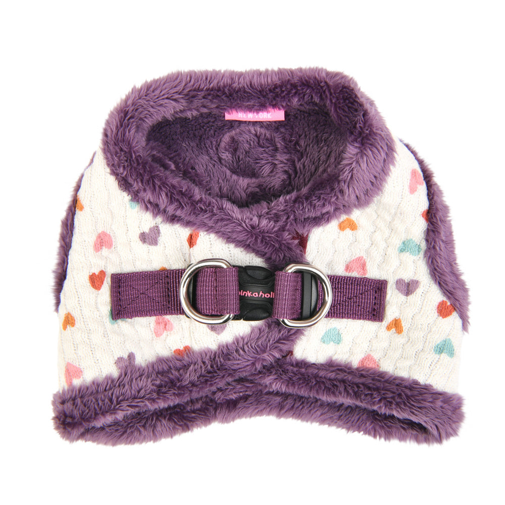 Pinkaholic Merry Vest Harness Purple - Premium hondentuig > honden harnas from Pinkaholic - Just €20! Shop now at Frenkiezdogshop