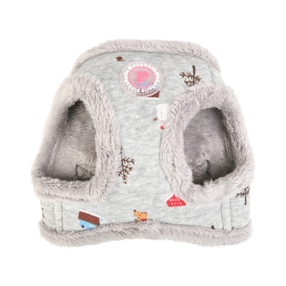 Pinkaholic Eira Vest Harness Melange Grey - Premium hondentuig > honden harnas from Pinkaholic - Just €20! Shop now at Frenkiezdogshop
