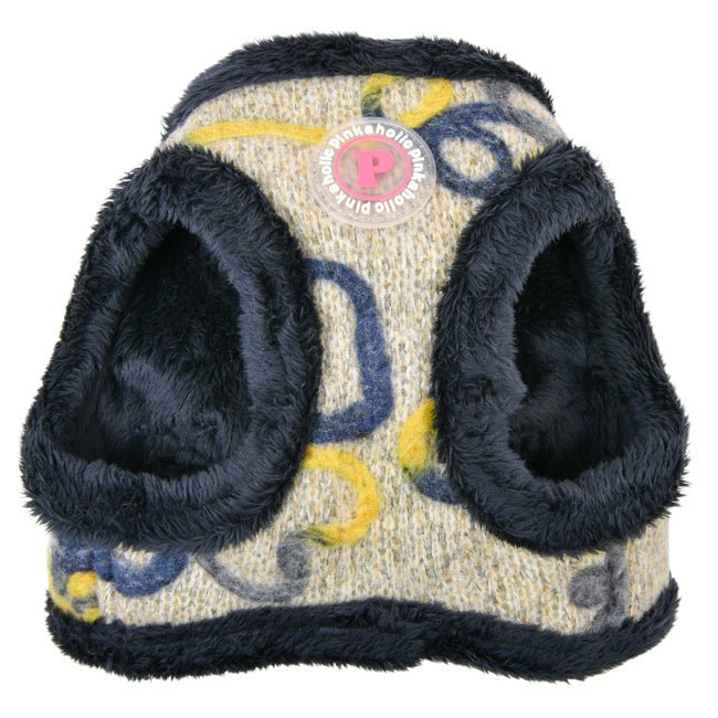 Pinkaholic Freesia Vest Harness Navy hondentuig > honden harnas > model B Small