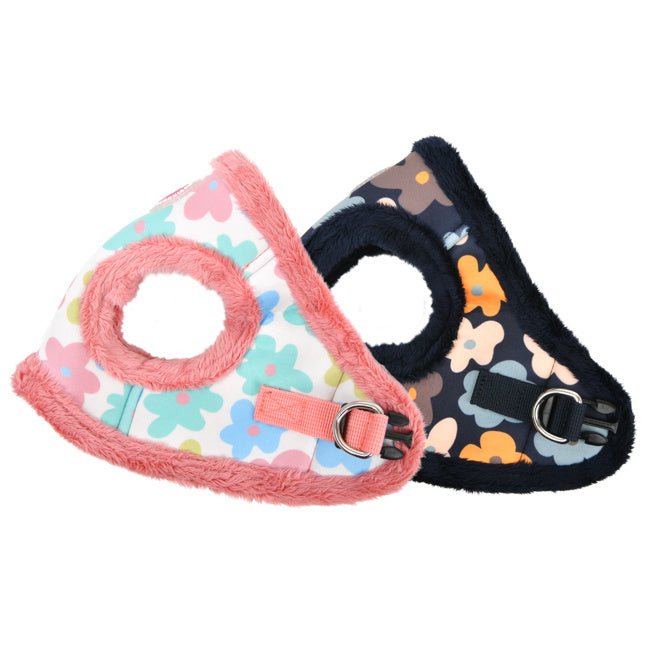 Pinkaholic Heather Vest Harness Navy hondentuig > honden harnas > model B Small