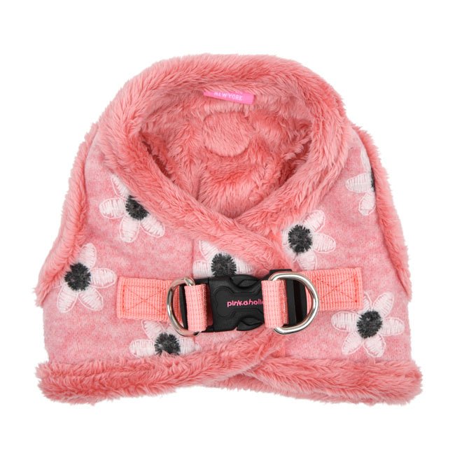Pinkaholic Nanala Vest Harness Indian Pink hondentuig > honden harnas > model B Small