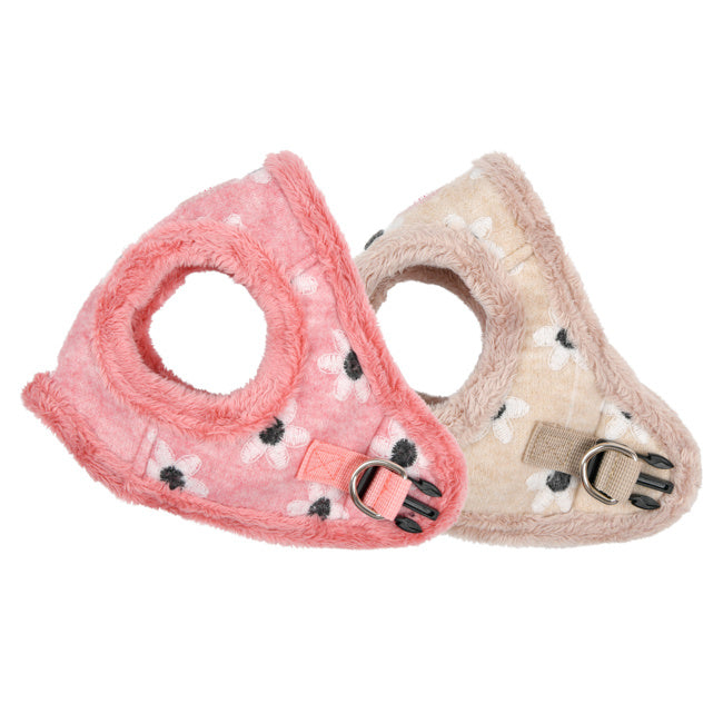 Pinkaholic Nanala Vest Harness Beige - Premium hondentuig > honden harnas from Pinkaholic - Just €20! Shop now at Frenkiezdogshop