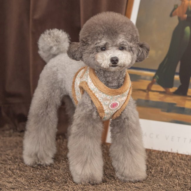 Pinkaholic Kalina Vest Harness Beige hondentuig > honden harnas > model B Small