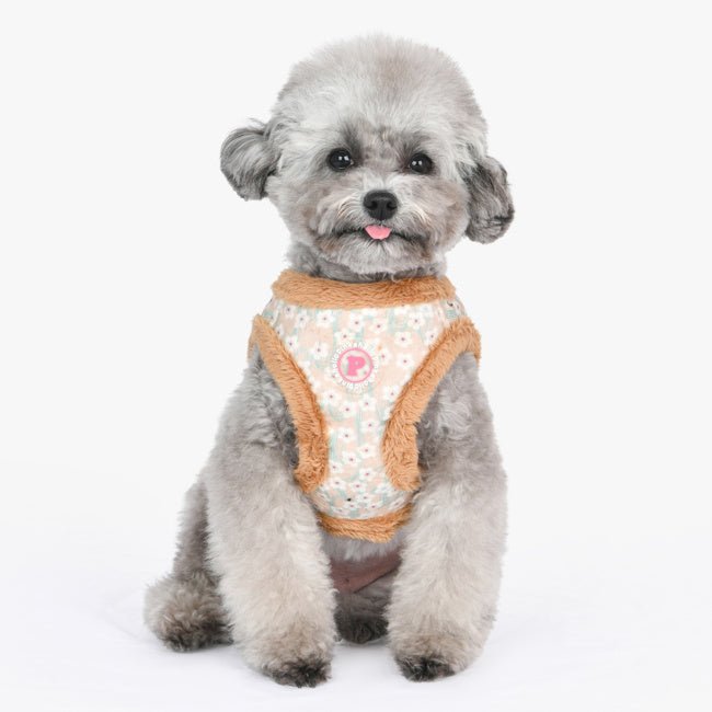 Pinkaholic Kalina Vest Harness Beige hondentuig > honden harnas > model B Small