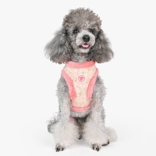 Pinkaholic Kalina Vest Harness Indian Pink hondentuig > honden harnas > model B Small