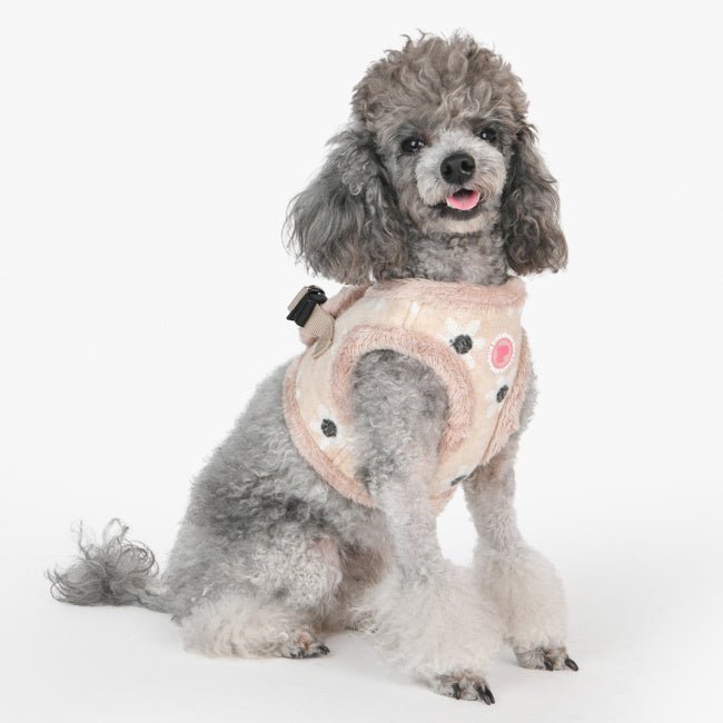 Pinkaholic Celandine Vest Harness Beige hondentuig > honden harnas > model B Small