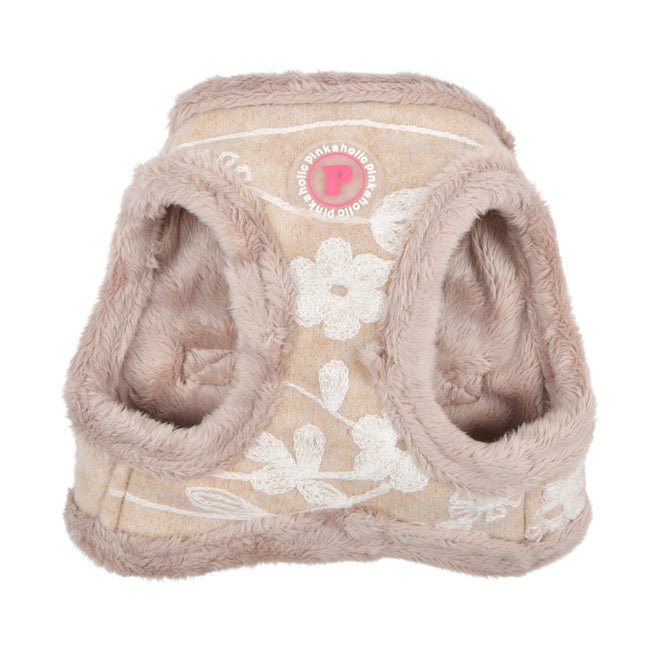 Pinkaholic Celandine Vest Harness Beige hondentuig > honden harnas > model B Small