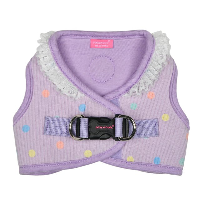 Pinkaholic Priya Vest Harness Violet hondentuig > honden harnas > model B Small