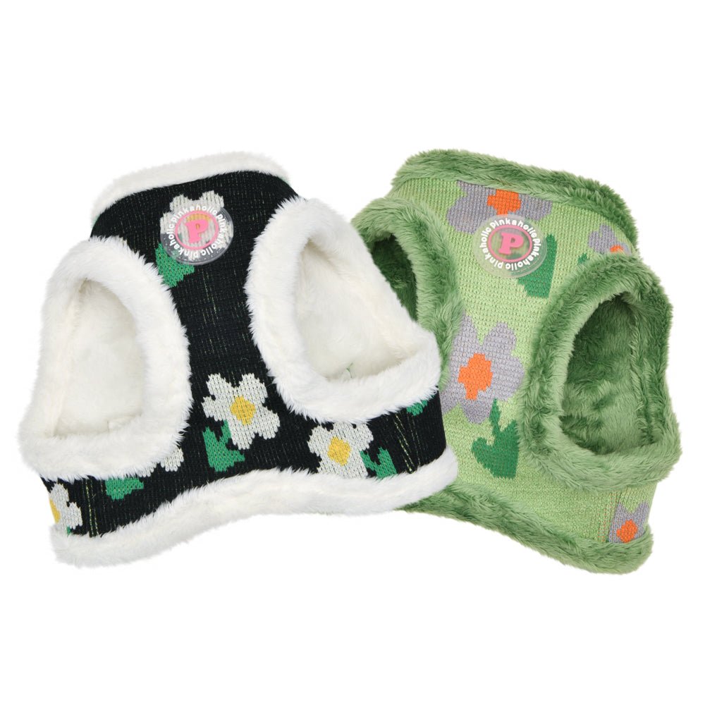 Pinkaholic Jasmine Vest Harness B Black hondentuig > honden harnas > model B Small