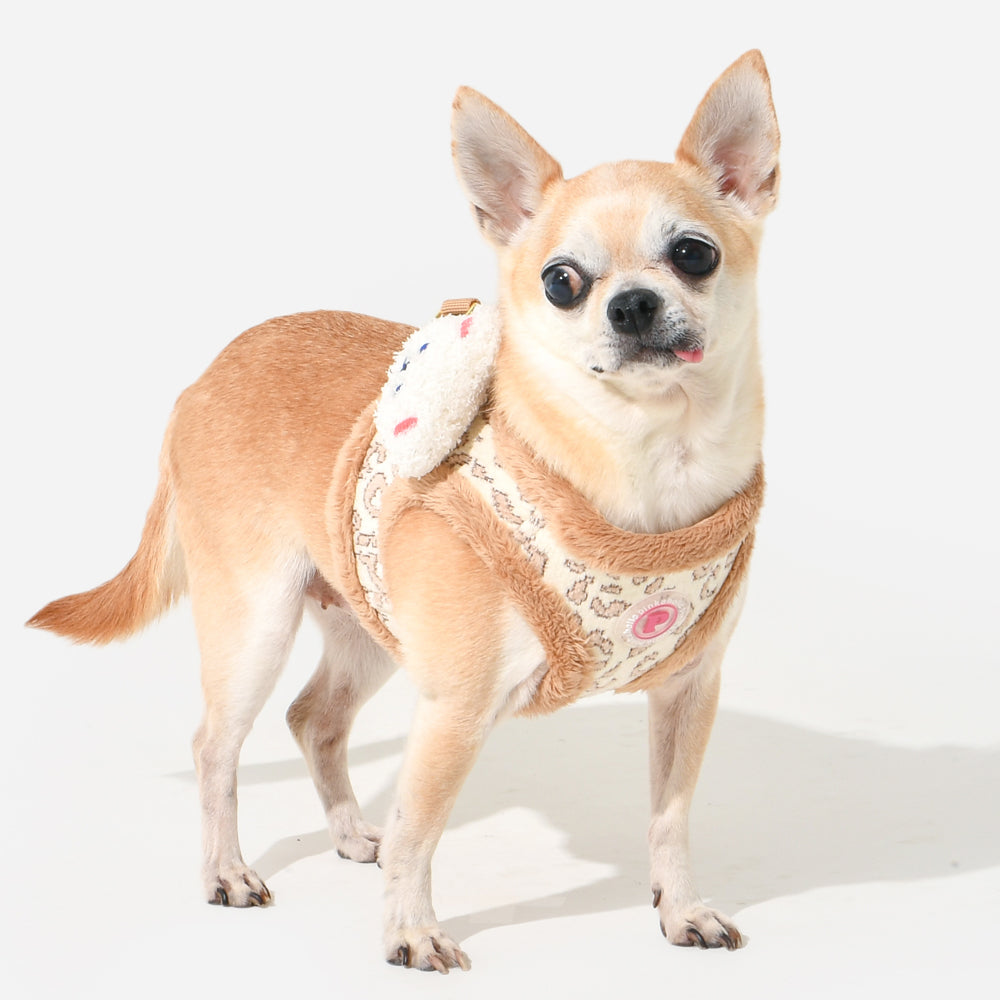 Pinkaholic Tailsy Vest Harness B Beige - Premium hondentuig > honden harnas from Pinkaholic - Just €31.99! Shop now at Frenkiezdogshop